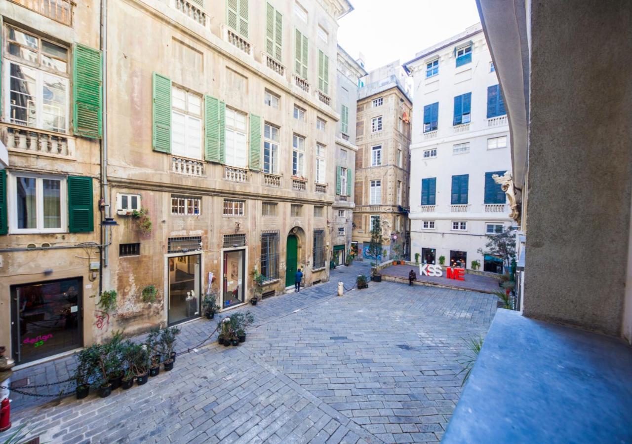 Elegante Loft In Centro Storico Acquario Apartment Genoa Exterior photo
